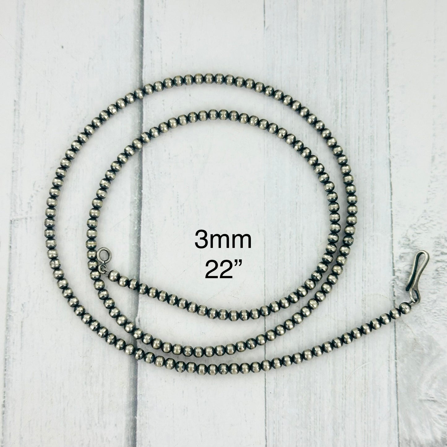 3mm Navajo Pearls
