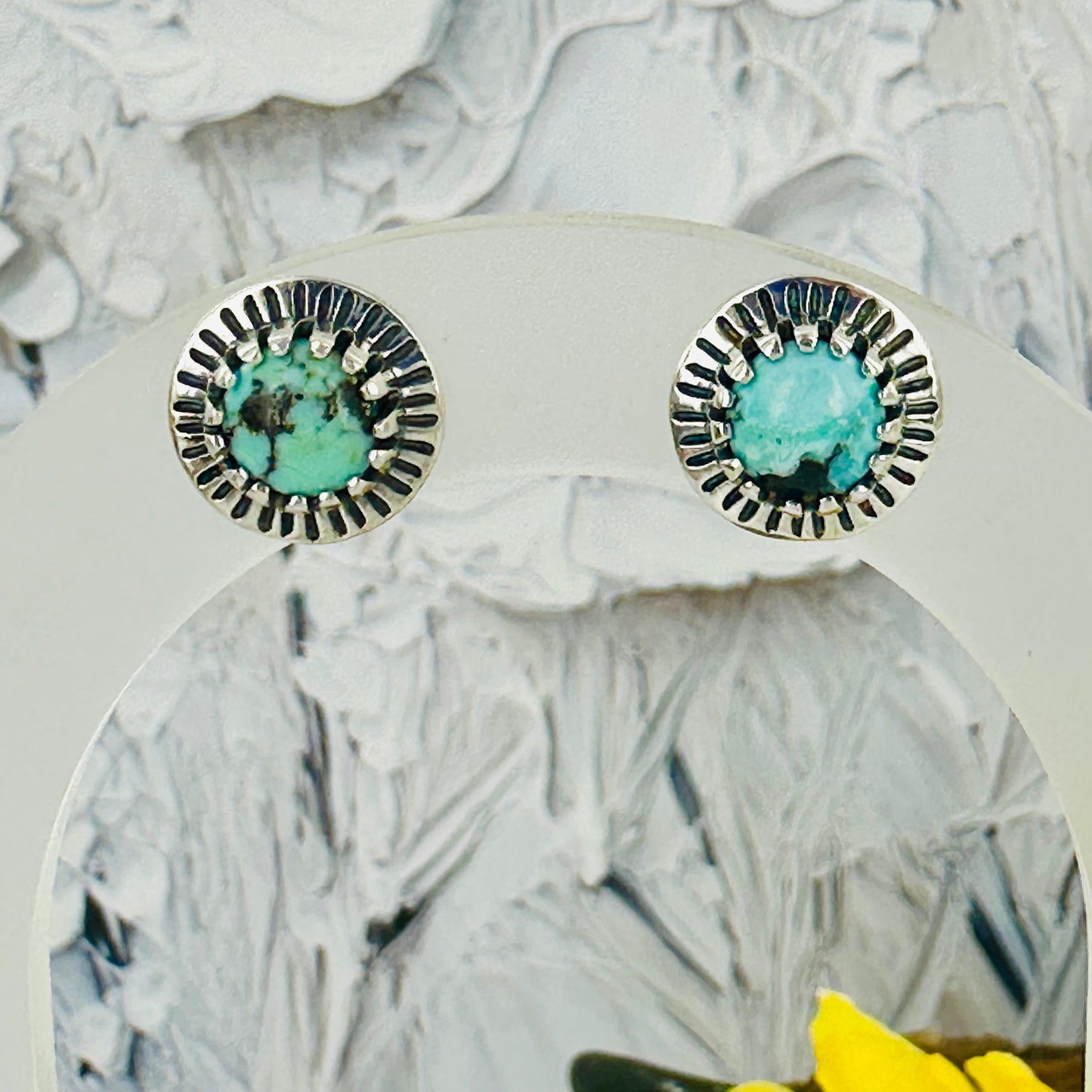 Sunburst Stud Earrings