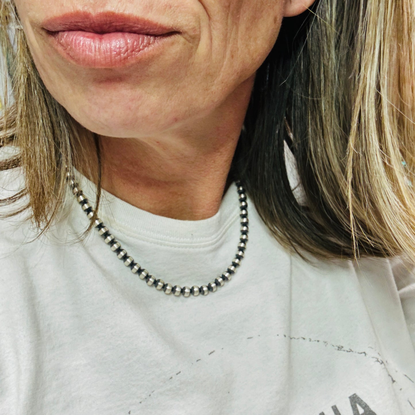 6mm Navajo pearls