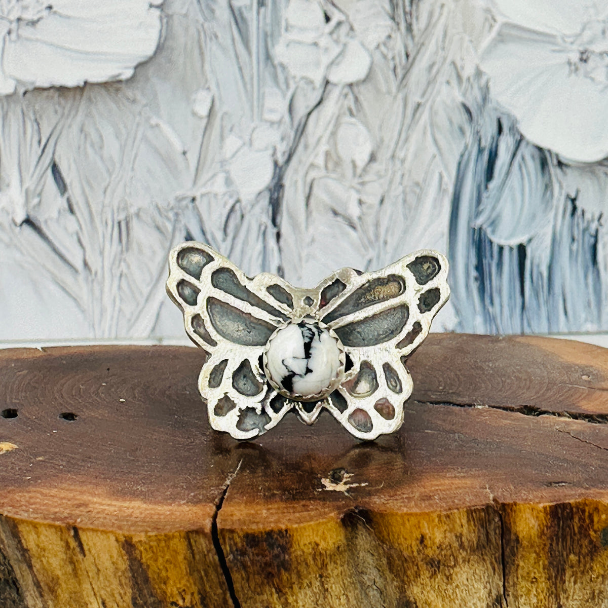 Wildflower and Wings {Adjustable} Rings