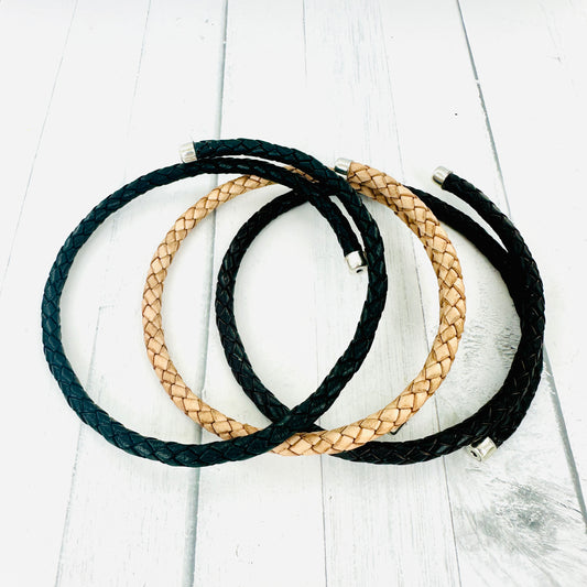 Leather Necklace 16"