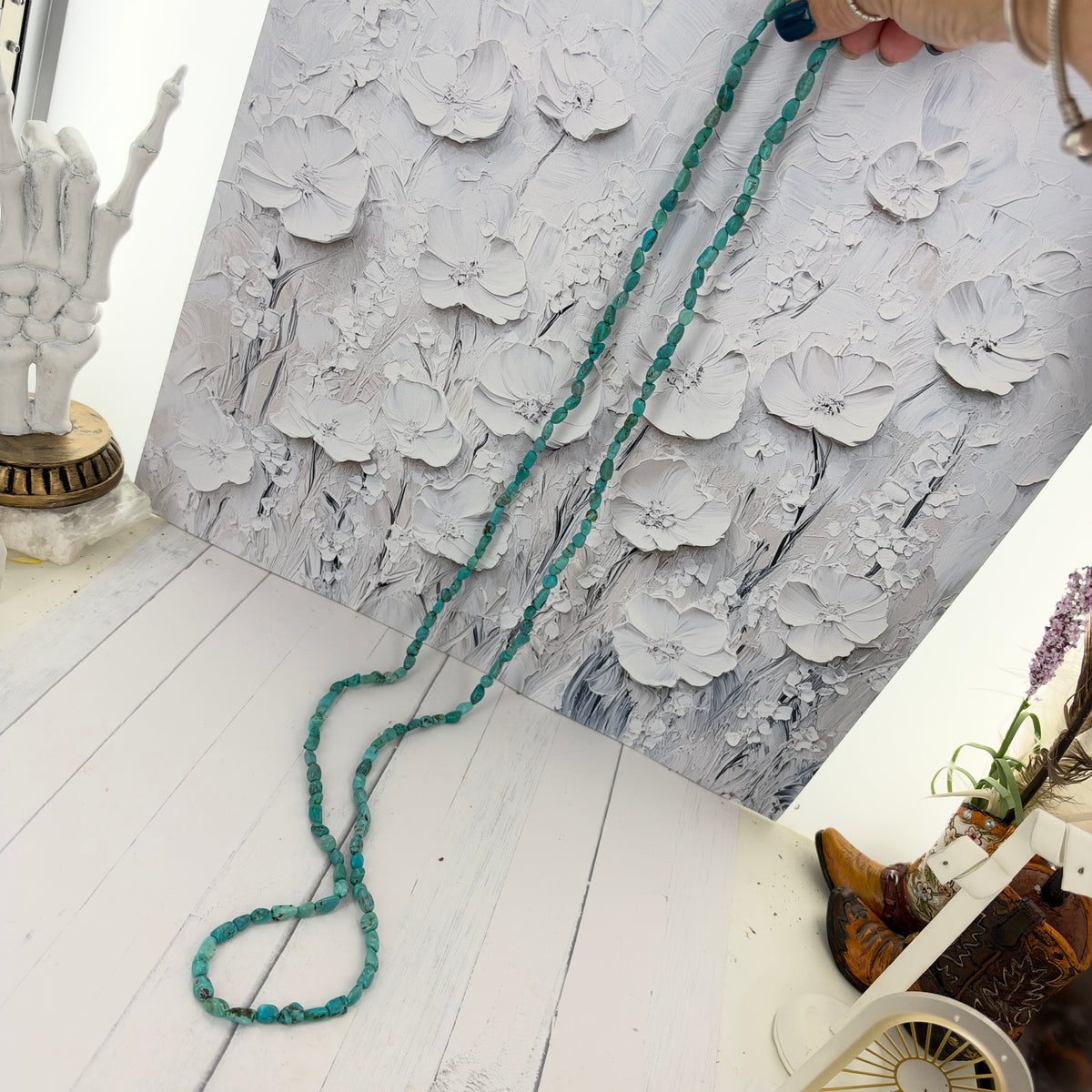 Turquoise Nugget Necklaces