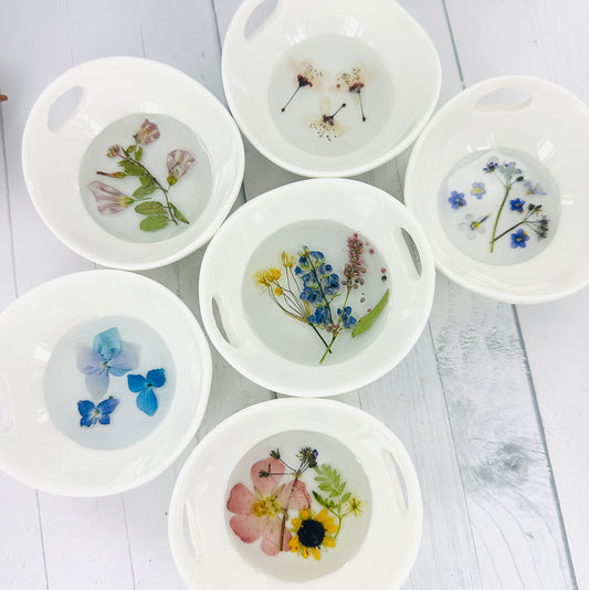 Wildflower Jewelry/Trinket Dishes