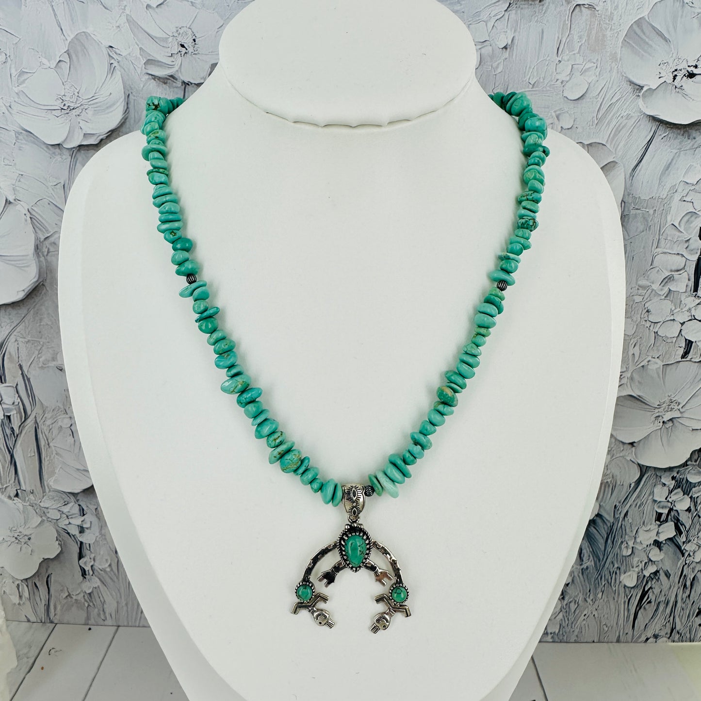 Kokopelli's Dream {Sierra Nevada turquoise} Necklace