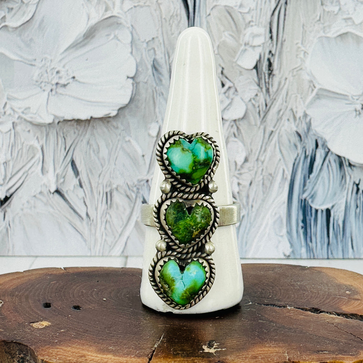 Triple Stone Rings