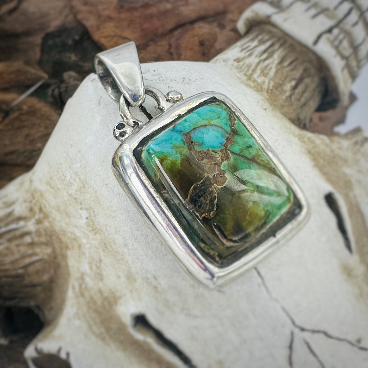 Desert Oasis {Royston Turquoise} Pendant