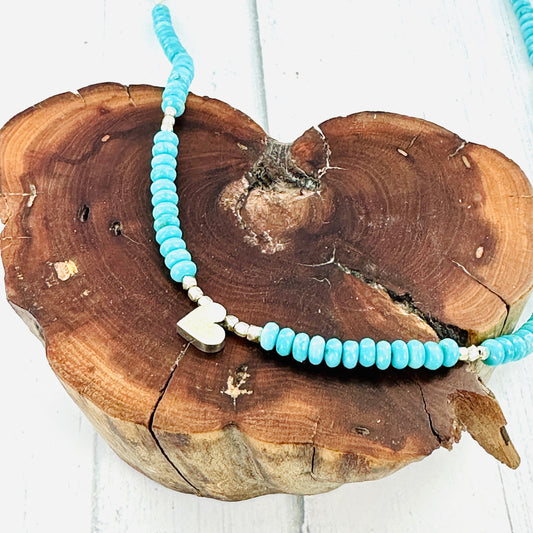 Heart & Stone Necklace