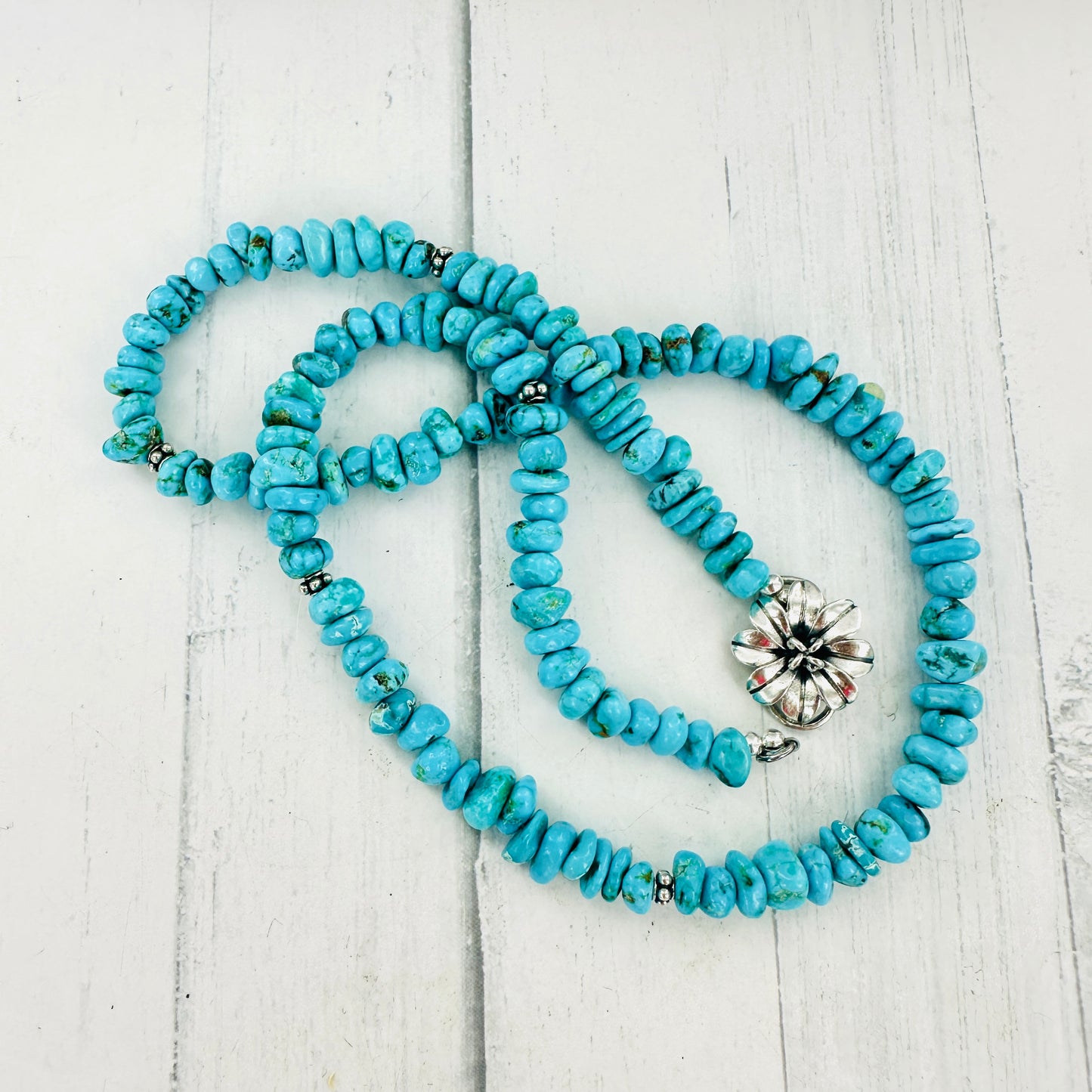 Turquoise Canyon {Sierra Nevada turquoise} Nugget Necklace Set