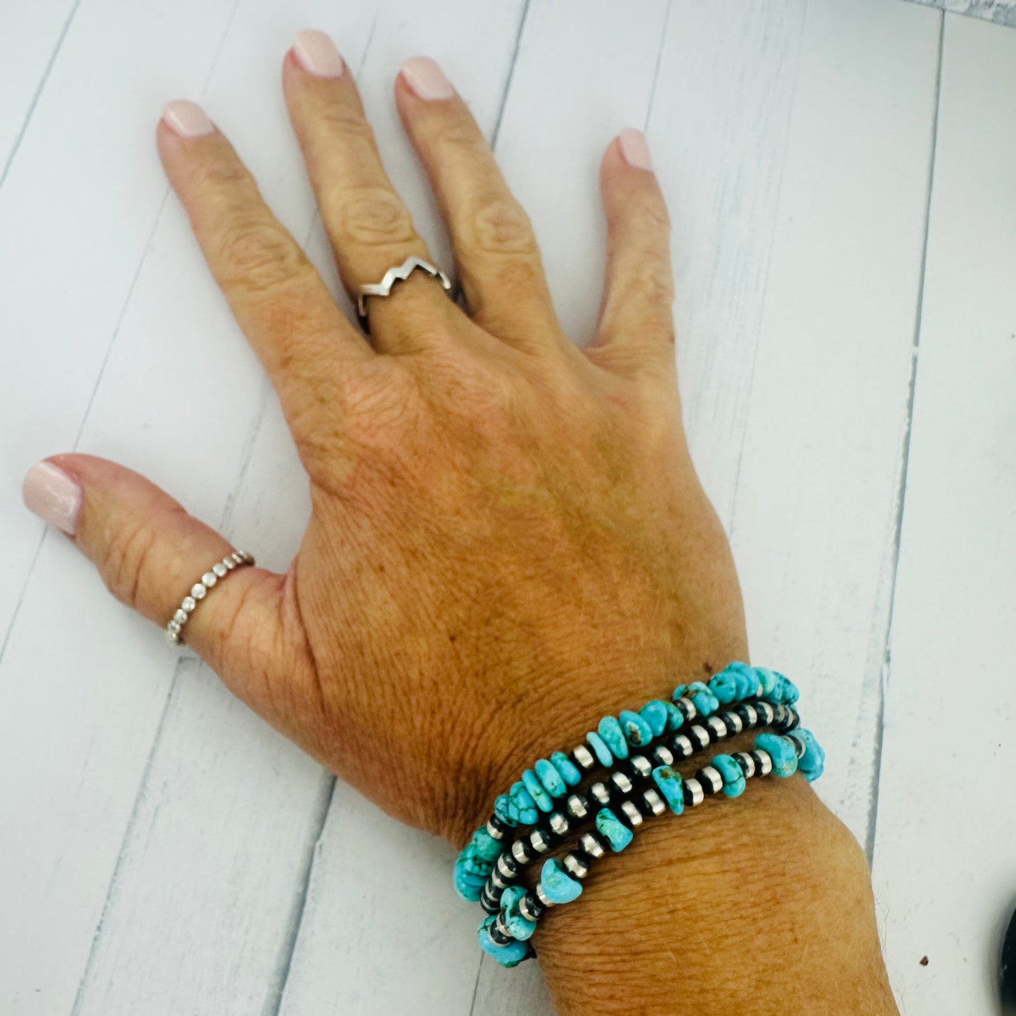 Stackable Blue Moon Bracelets