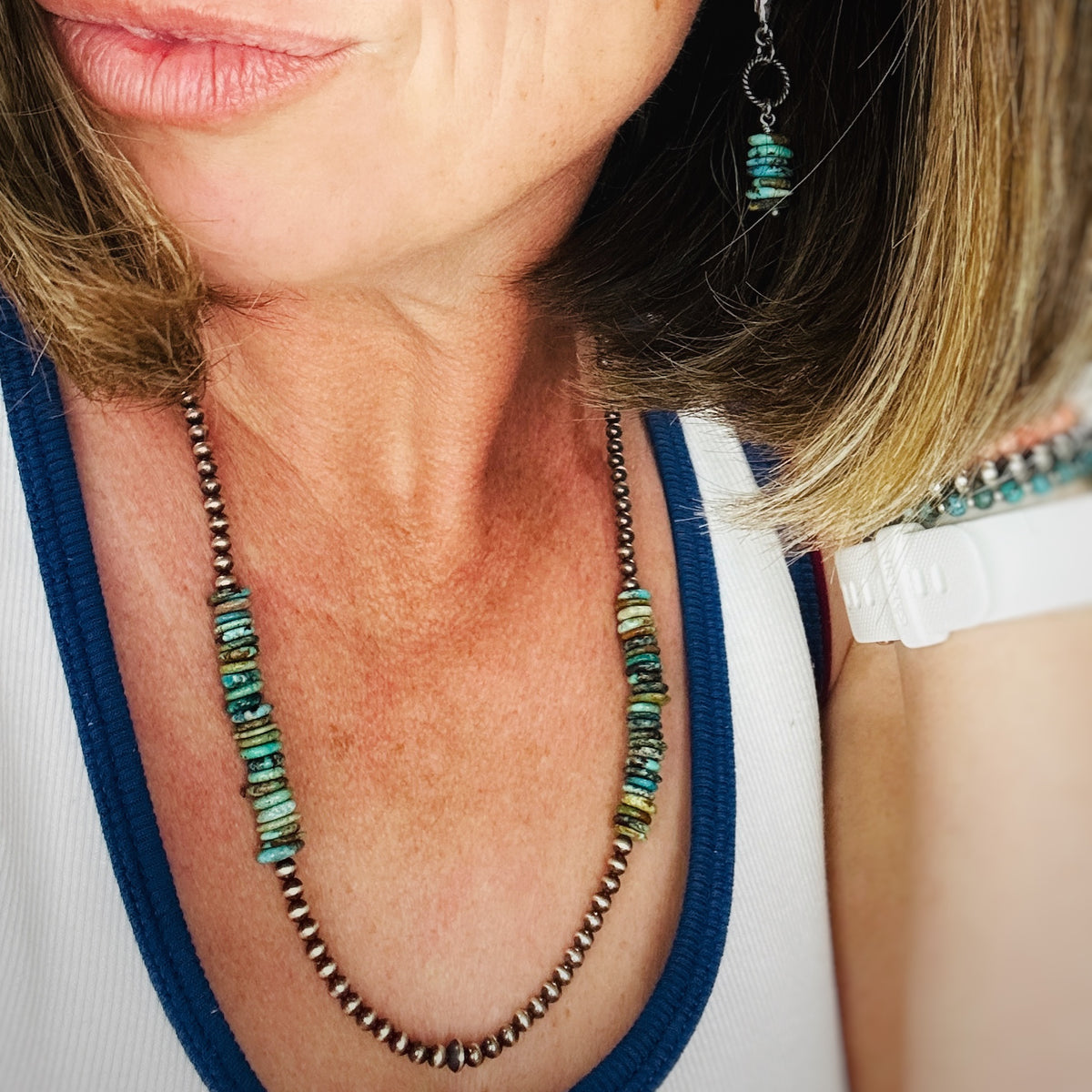 Earth & Sky {Hubei Turquoise} Necklace & Earrings Set