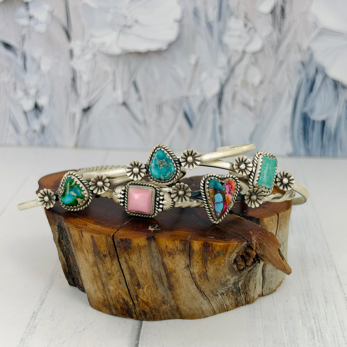 Untamed Bloom Cuff Bracelet Collection