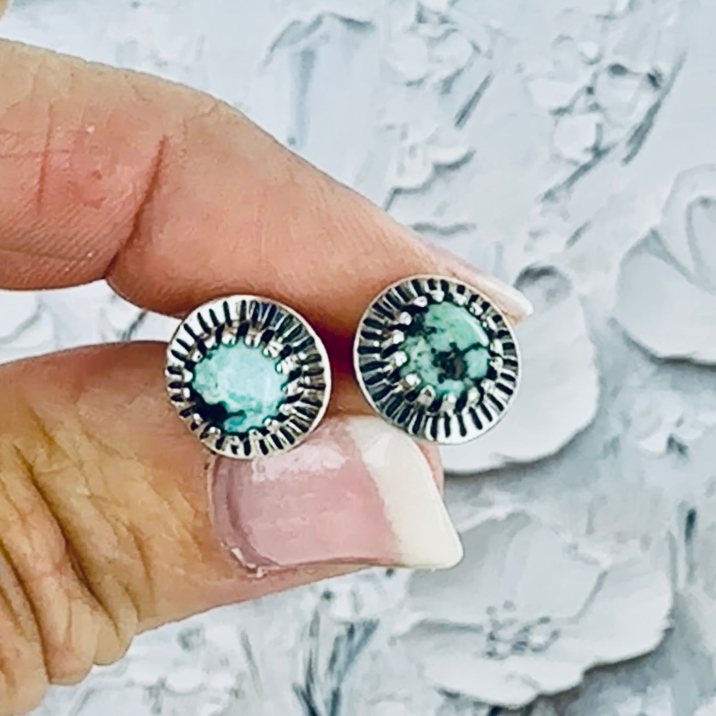 Sunburst Stud Earrings