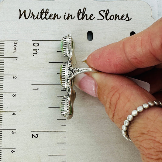 Verdant Trinity {Royston} Ring