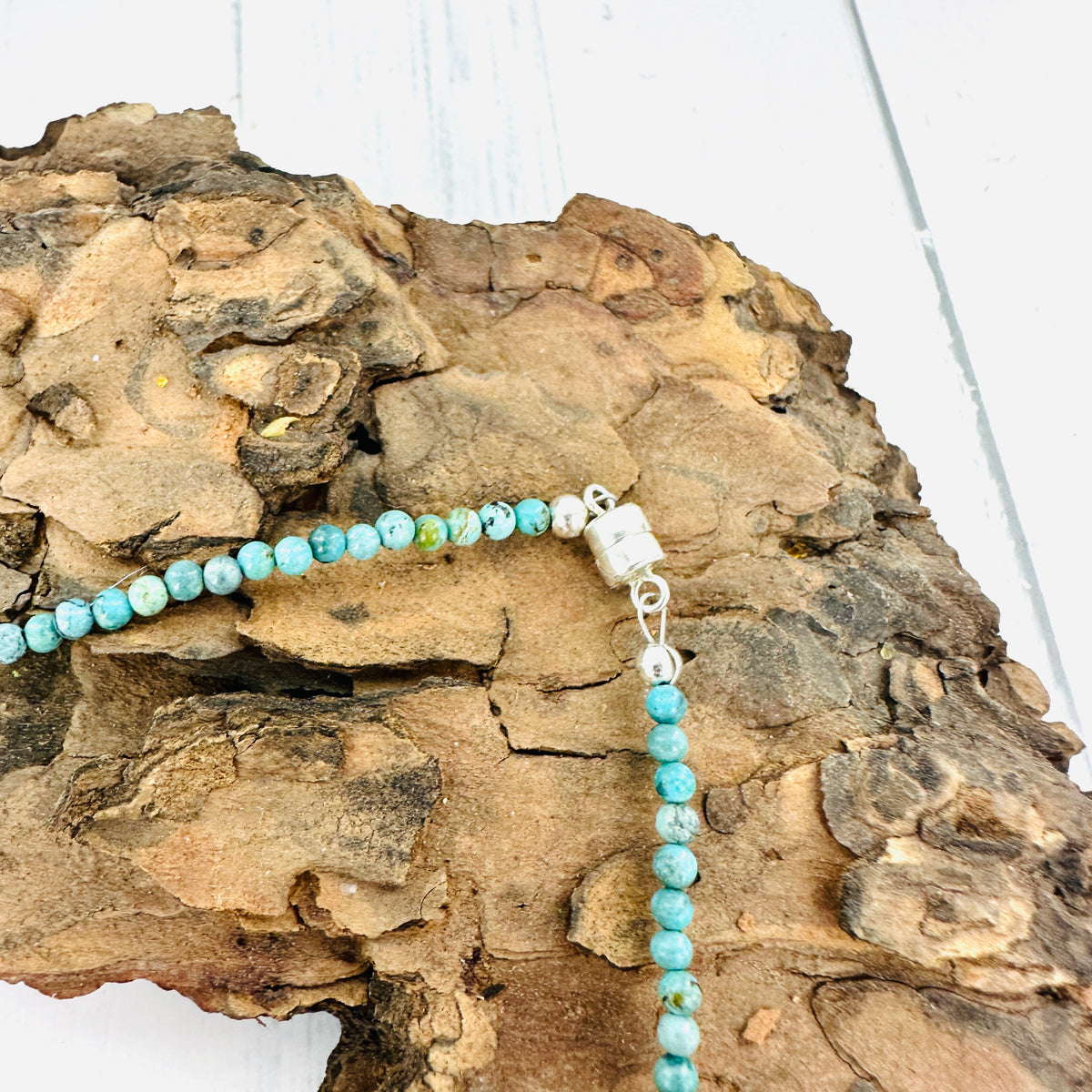 Itty Bitty {Hubei turquoise} Bow Necklace