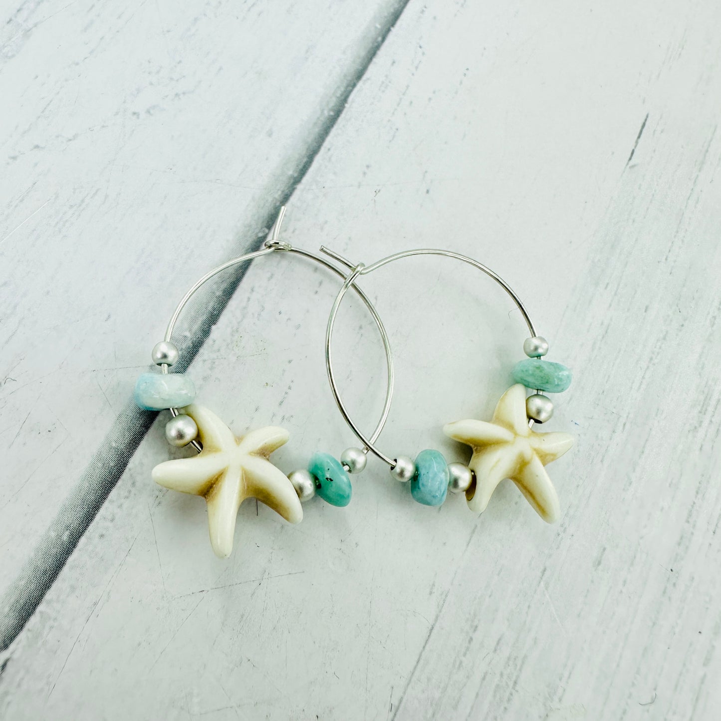 Larimar & the Starfish Necklace