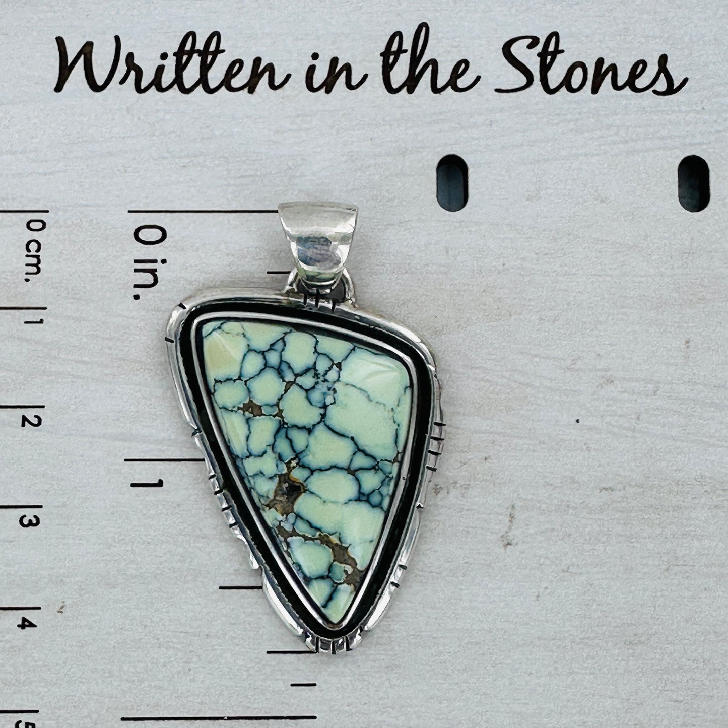 Willow {Poseidon Variscite} Pendant