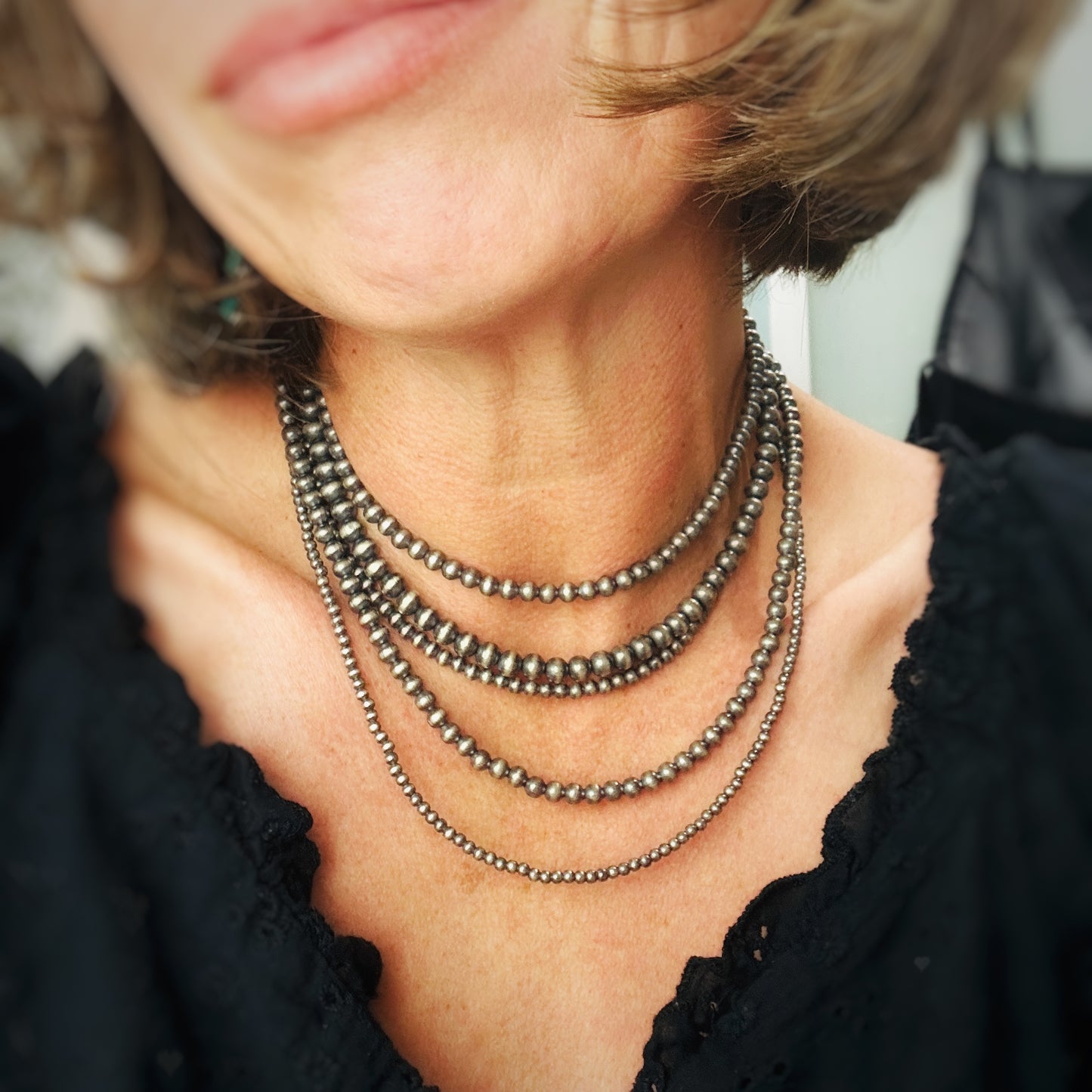 Silver Plated Italian Pearls