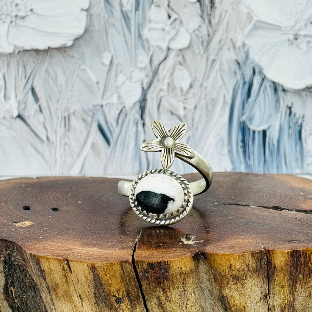Wildflower and Wings {Adjustable} Rings