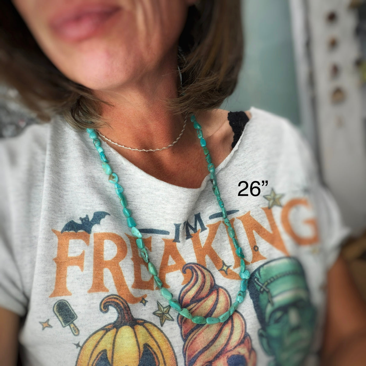 Turquoise Nugget Necklaces