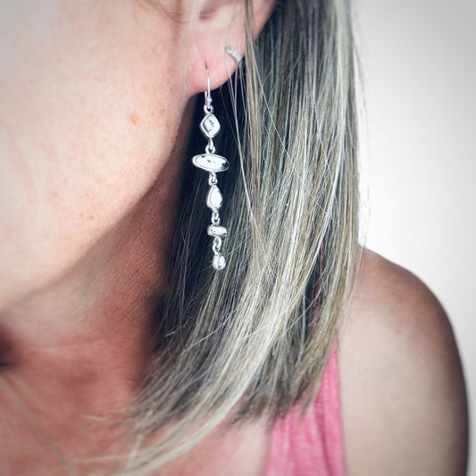 Winter Mosaic Earrings