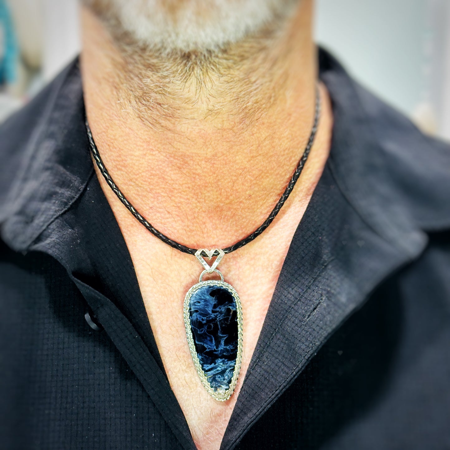 Midnight Storm {Pietersite} Pendant