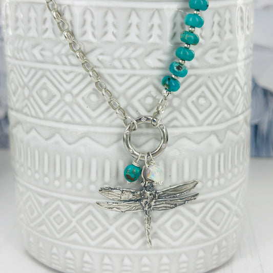 Dragonfly Flight Necklace