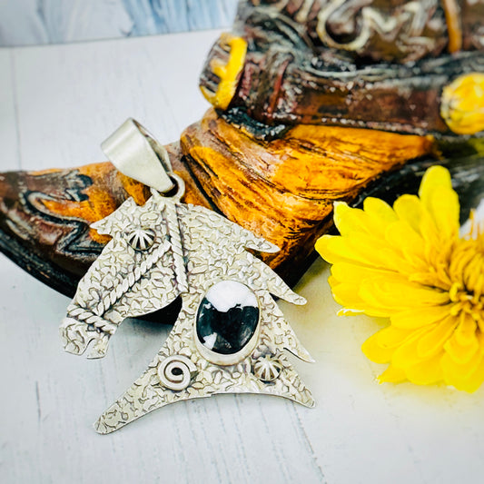 Giddy Up (White Buffalo) Pendant