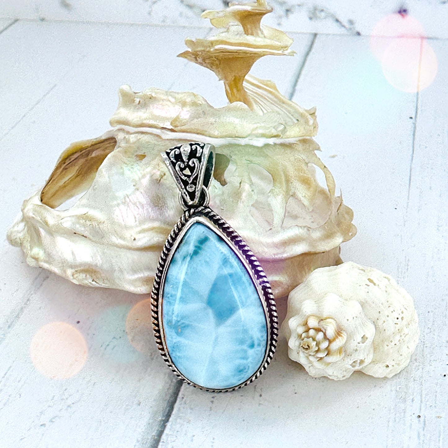 Larimar Pendants