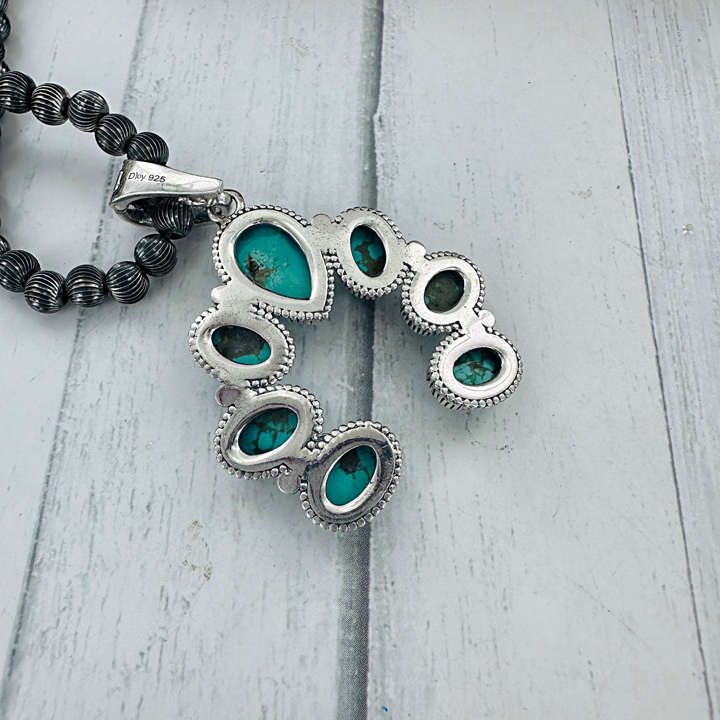 Bear Paw Naja Necklace {Sierra Nevada Turquoise}