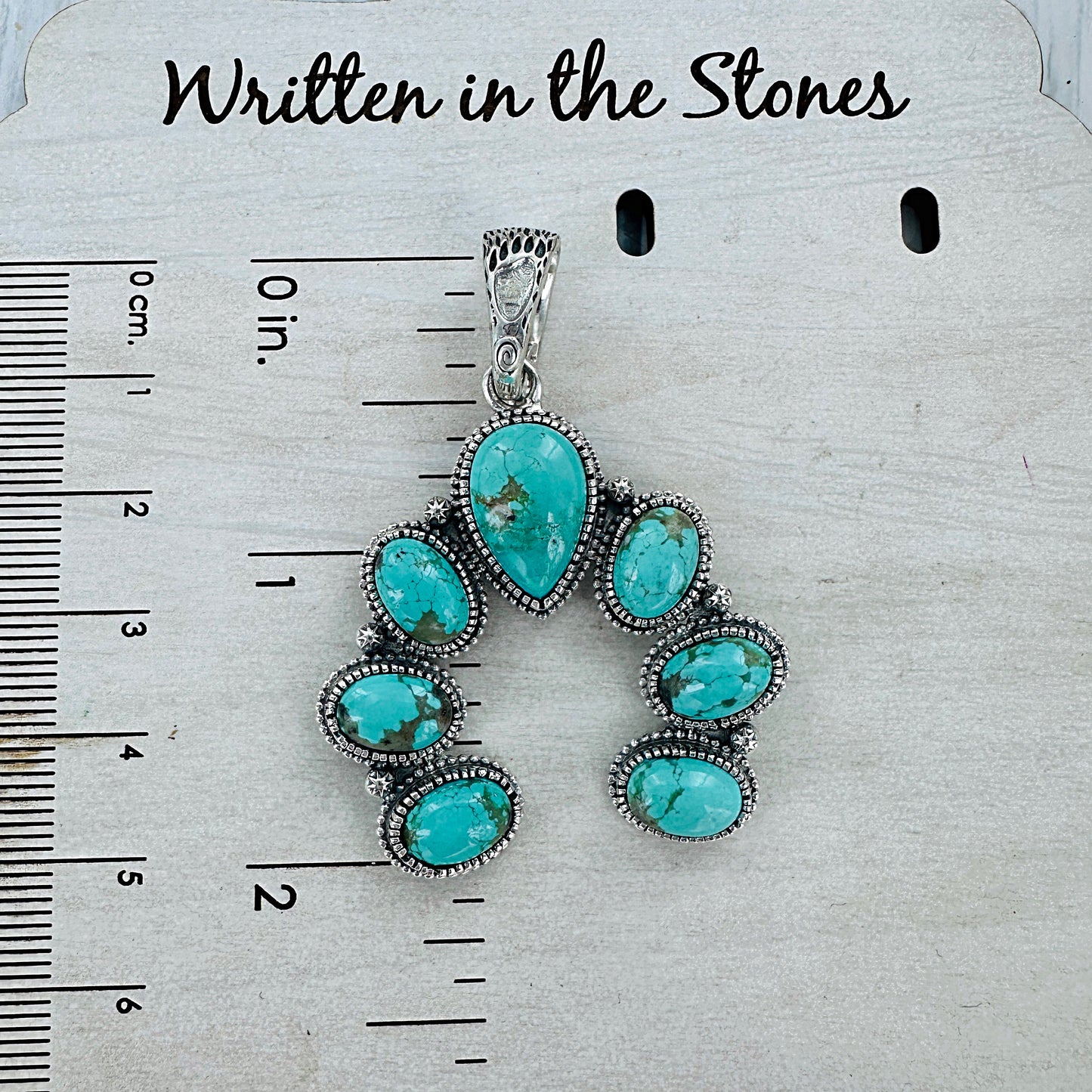 Bear Paw Naja Necklace {Sierra Nevada Turquoise}