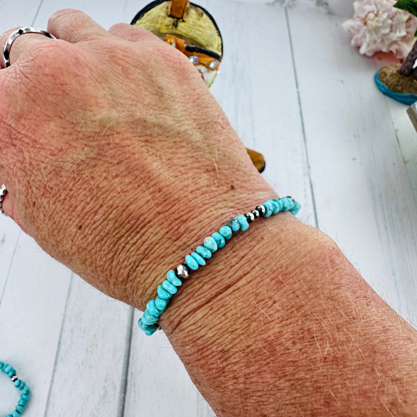 Stackable Turquoise Bracelets