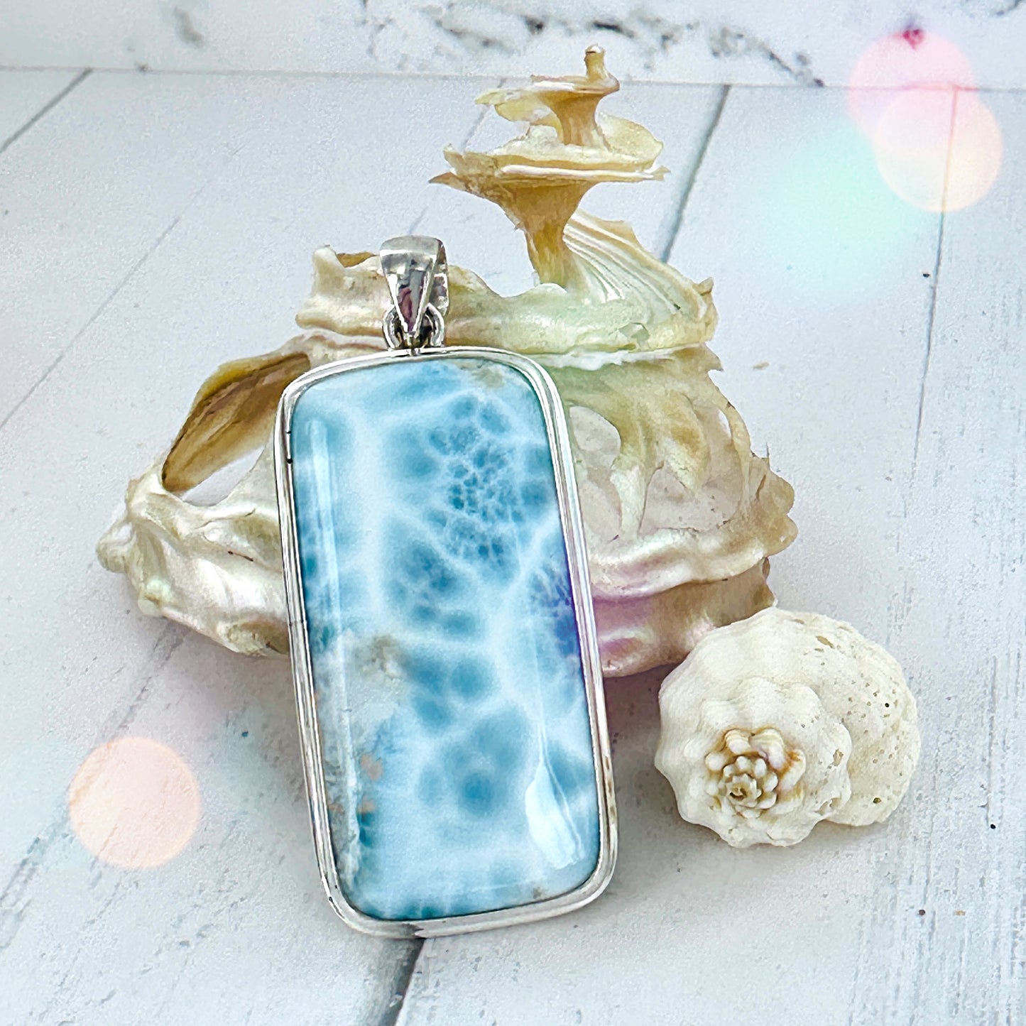 Larimar Pendants