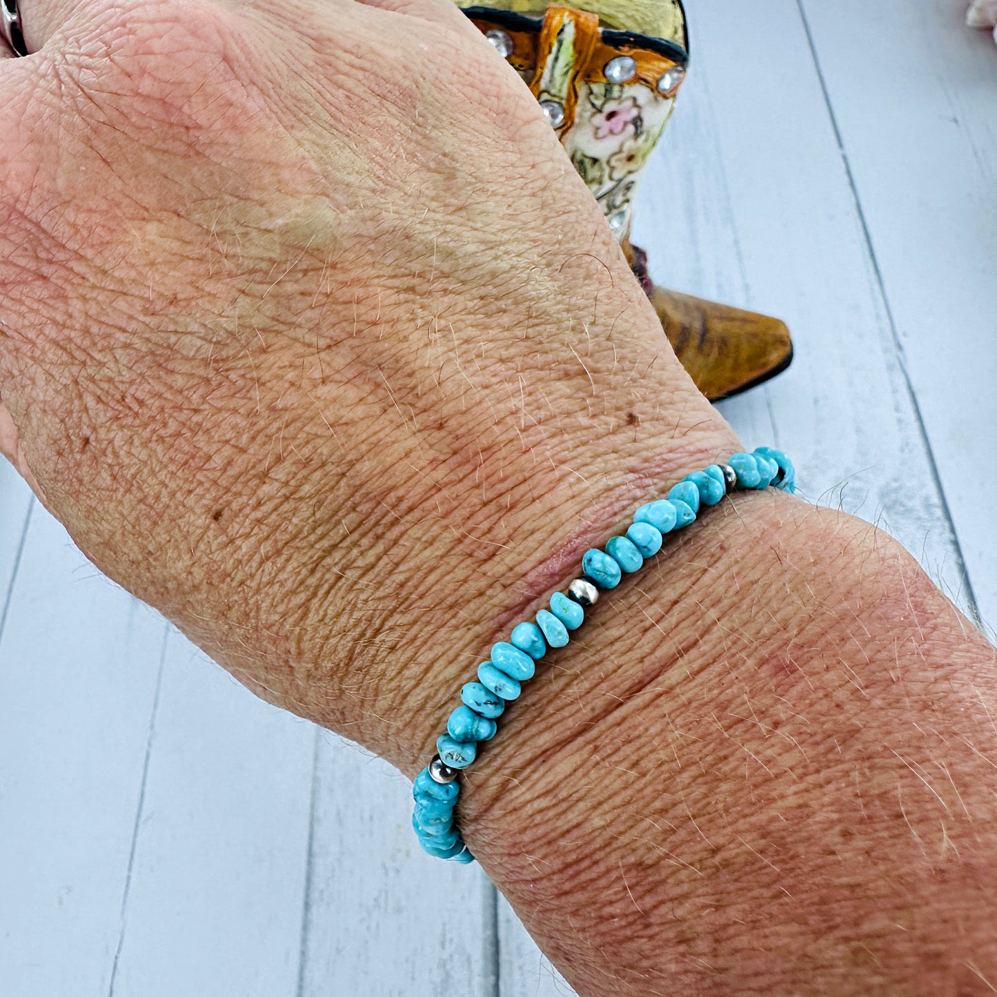 Stackable Turquoise Bracelets