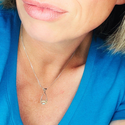 Somewhere (Iron Maiden turquoise) Necklace