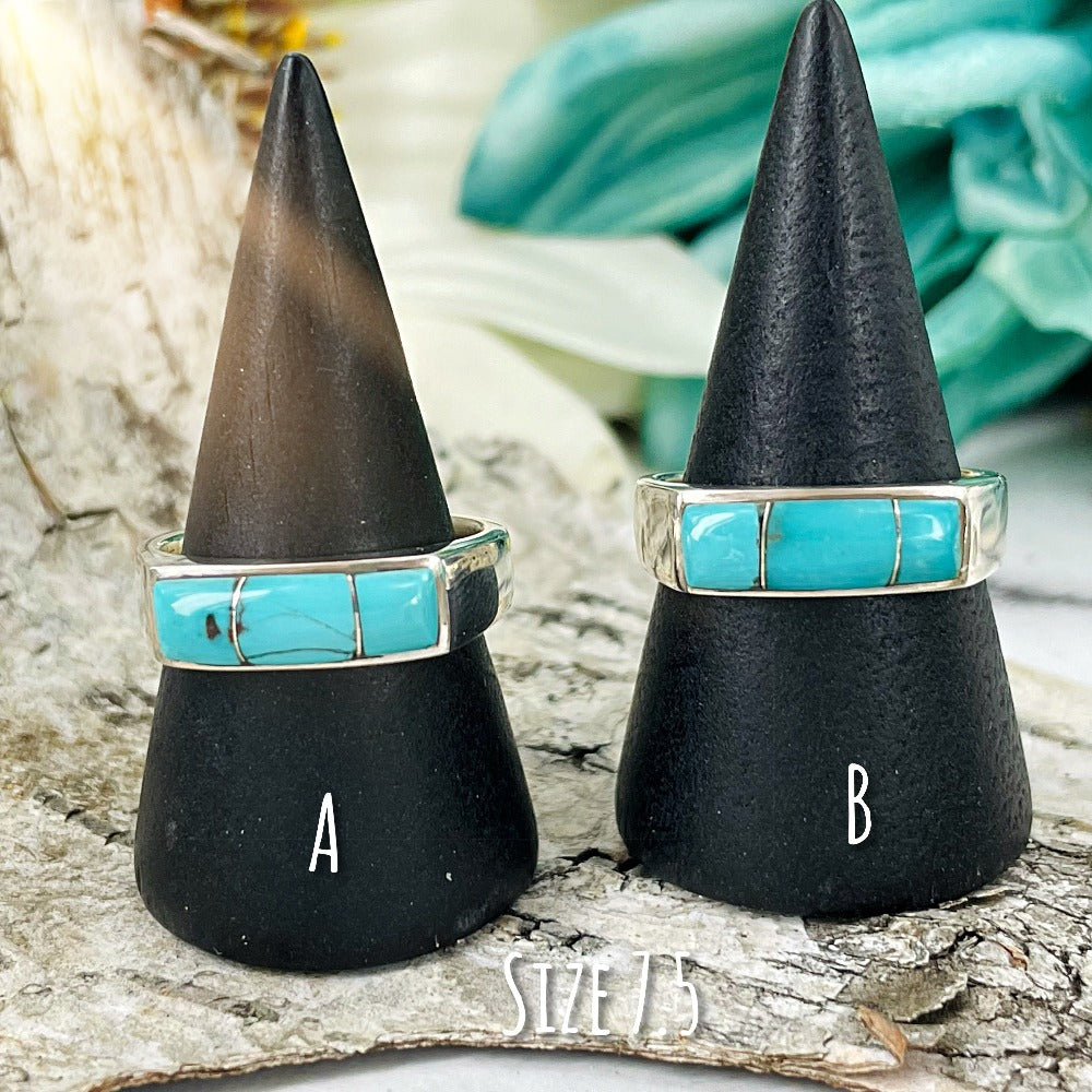 Bar None | Turquoise Ring